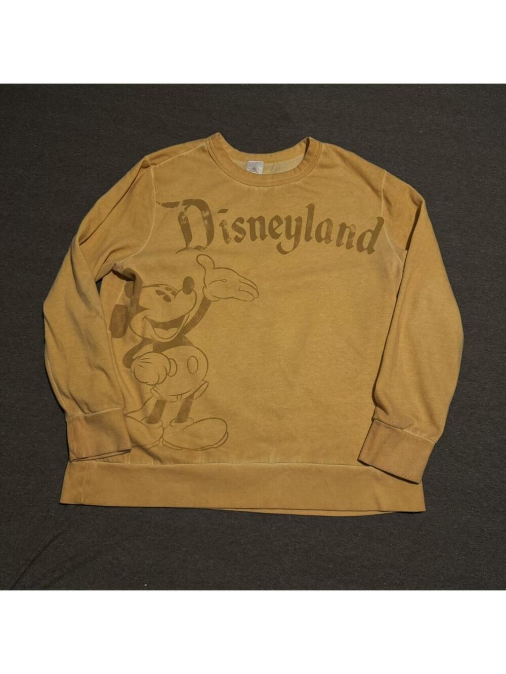 Disney Women's Tan and Yellow Sweatshirt - Picture 1 of 3